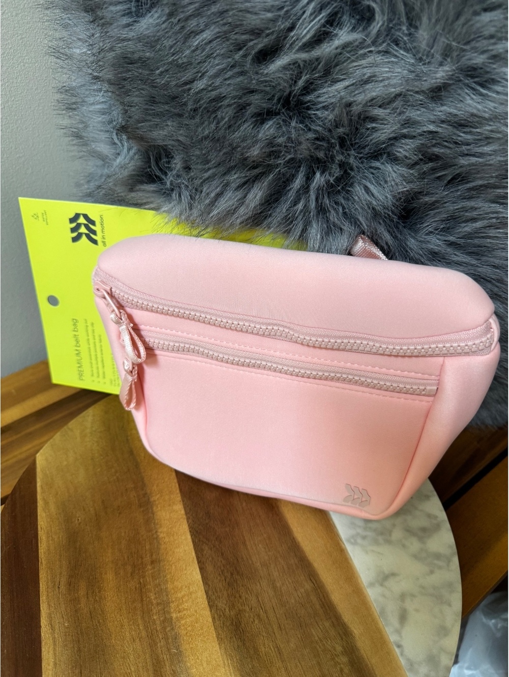 All in Motion Premium Water-Repellent Belt Bag Crossbody – Pink NWT